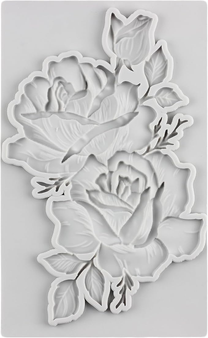 Big Rose Flower Silicone Mold