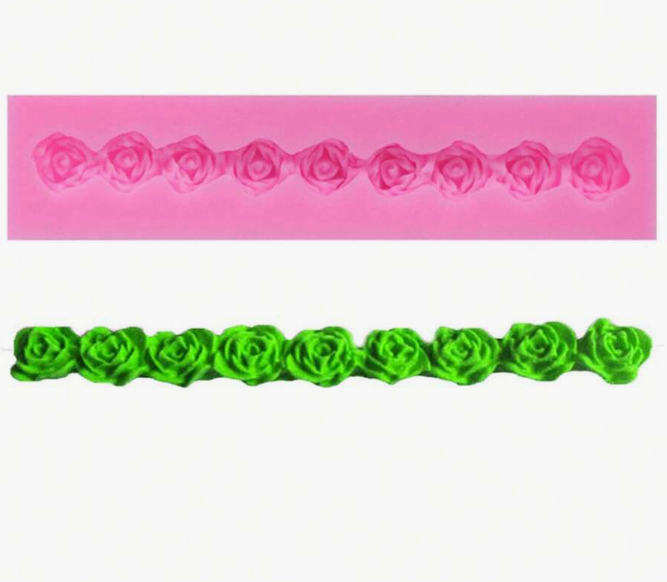 Mini Rose Border Mold