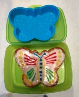 Small butterfly shape silicone mold