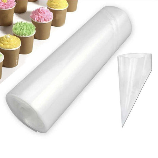 Disposable clear piping bag