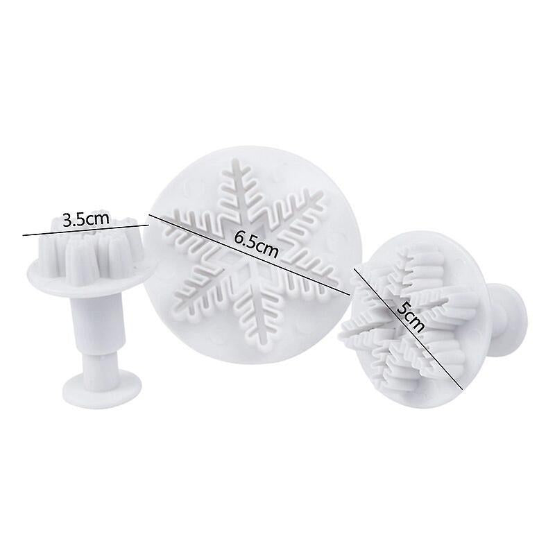 Snowflakes Plunger Cutters