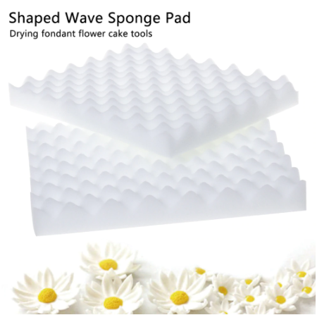 Wave sponge pad