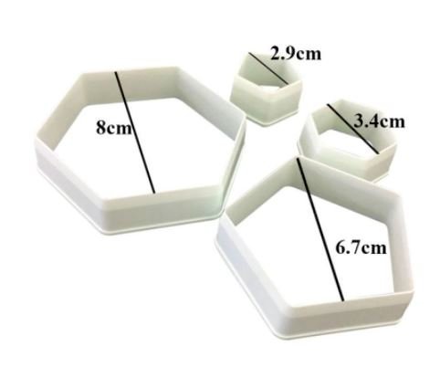 Hexagon Cutters Set