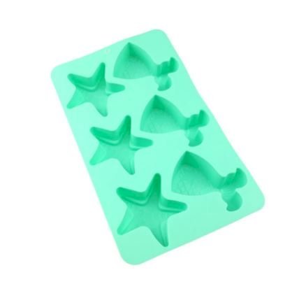 Mermaid Tail, Starfish Silicone Mold