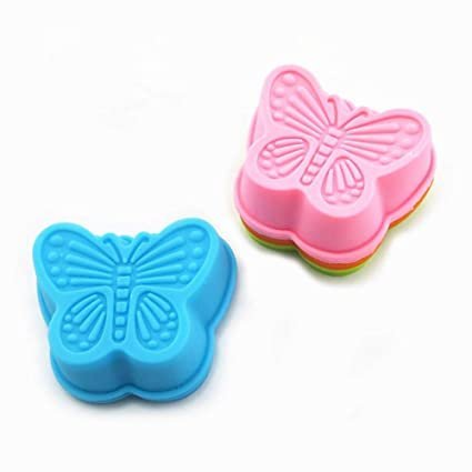 Small butterfly shape silicone mold