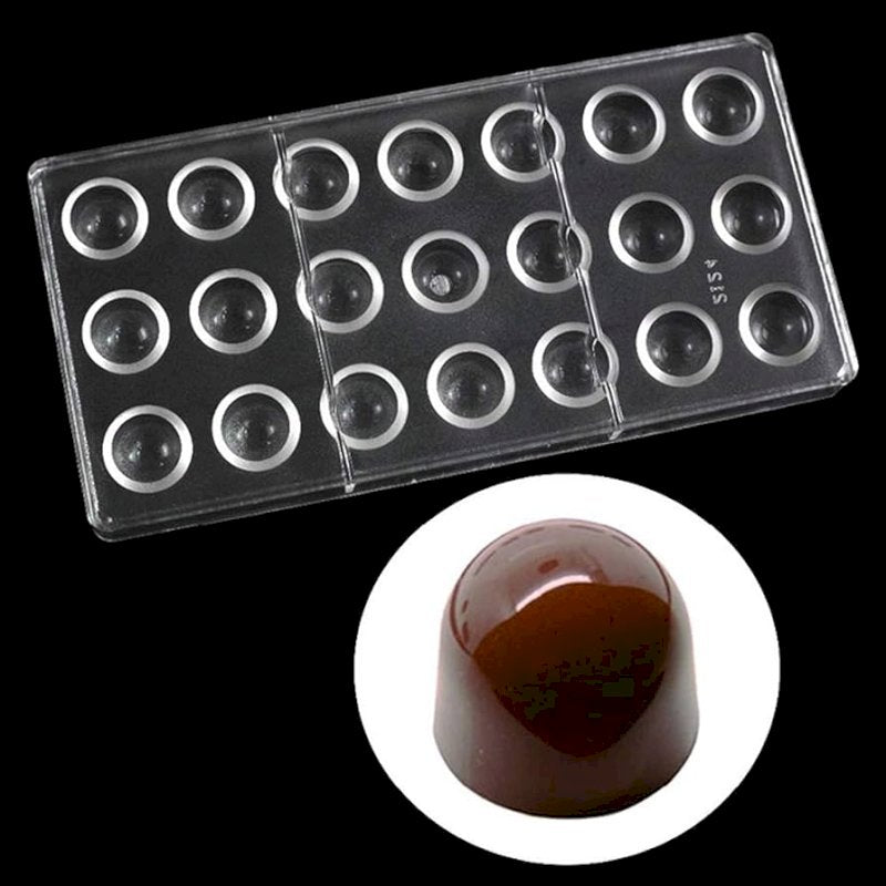 Bullet shape polycarbonate chocolate mold