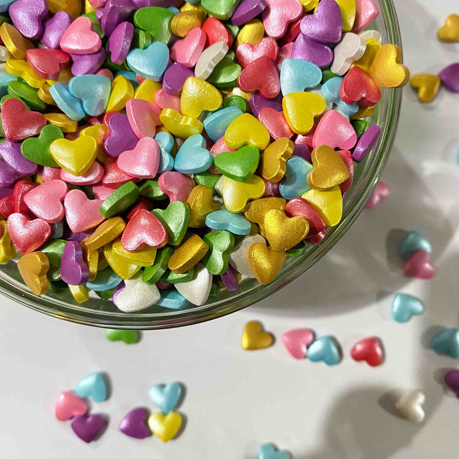 Heart sprinkles