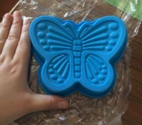 Small butterfly shape silicone mold