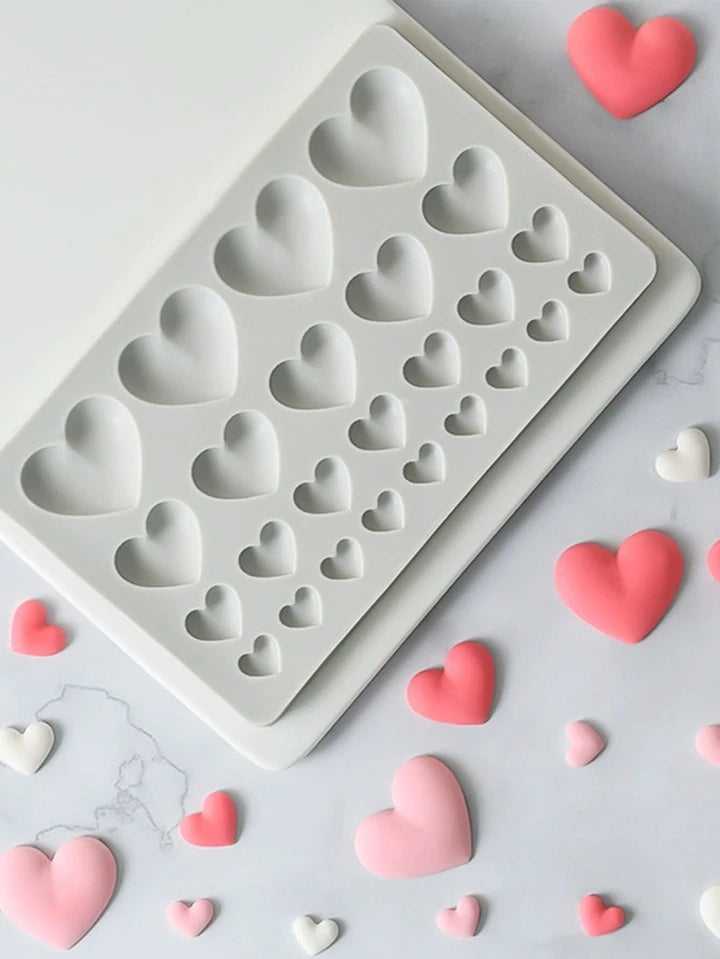 Small Hearts Silicone mold