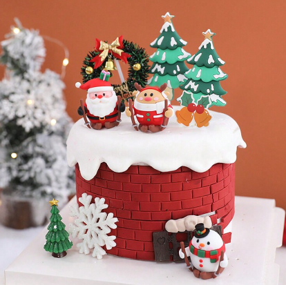 Christmas Cake Toppers