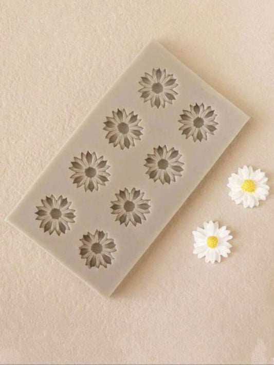 Small flower shape silicone mold