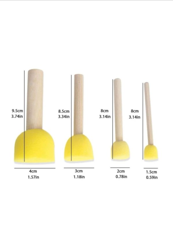 Sponge Paint Brushes