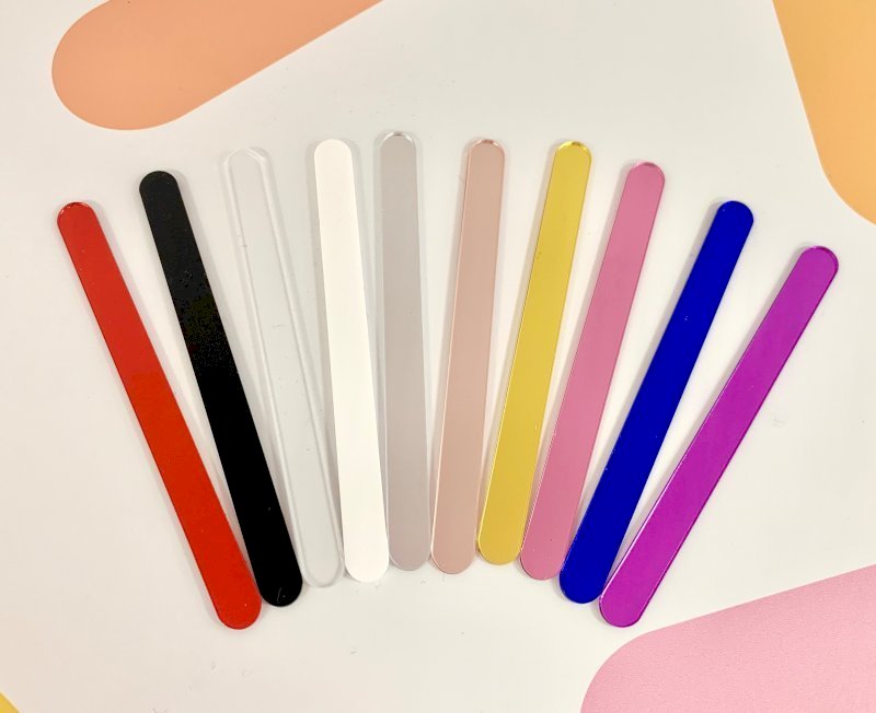 Acrylic Popsicle Sticks